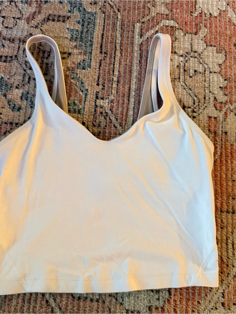 lululemon athletica align tank top in white  size 2 or 4, I cannot remember